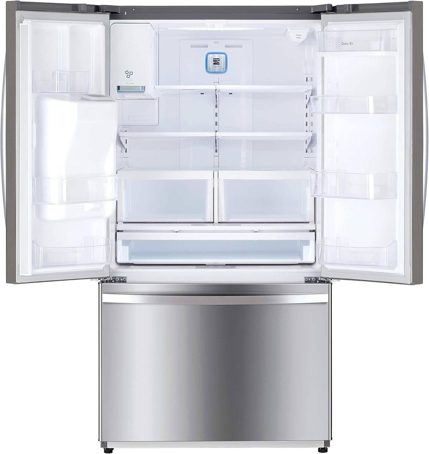 Kenmore 75505 23.5 cu. ft. French door Bottom Freezer, Stainless Steel