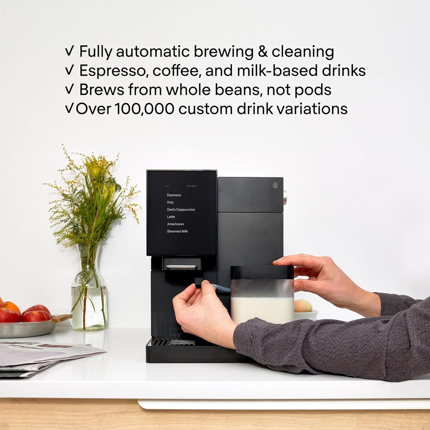 Terra Kaffe Super Automatic Espresso Machine