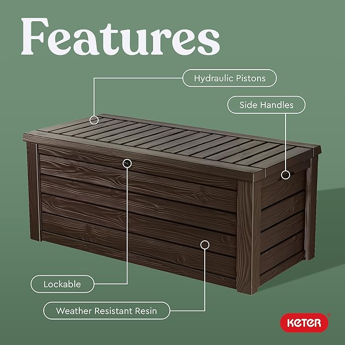 Keter Outdoor Storage Deck Box,