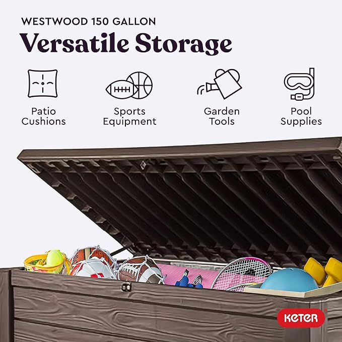 Keter Outdoor Storage Deck Box,