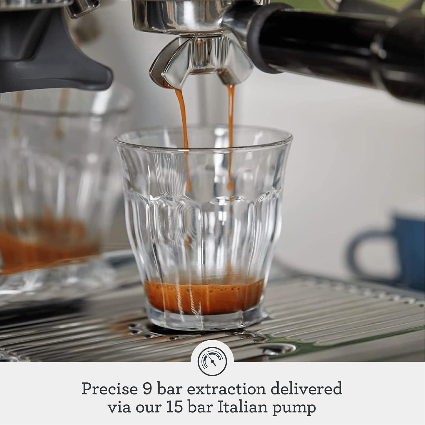 Breville Barista Express Espresso Machine, One Size, Brushed Stainless Steel