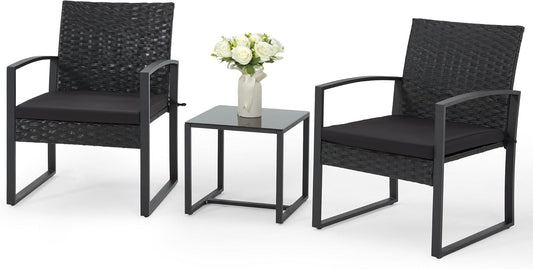 Bezseller 3 Pieces Patio Furniture Set,