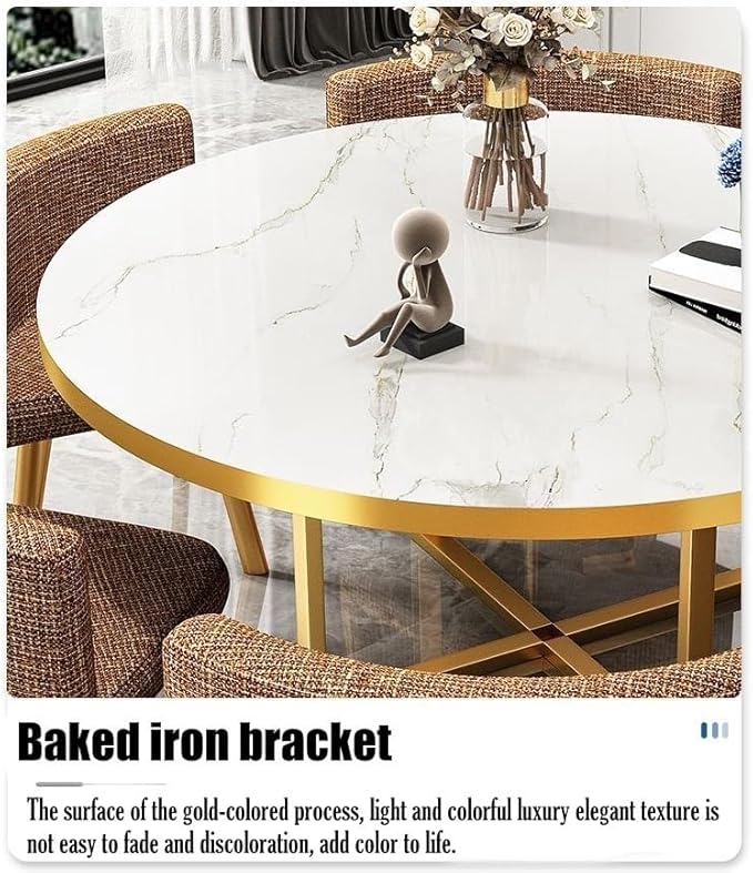 Modern Round Dining Table Set