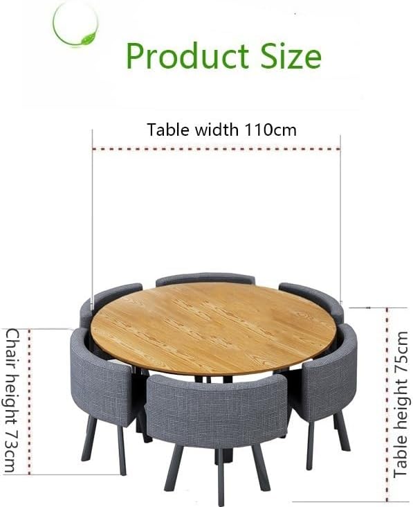 Modern Round Dining Table Set