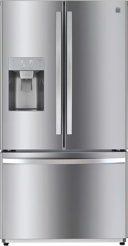 Kenmore 75505 23.5 cu. ft. French door Bottom Freezer, Stainless Steel