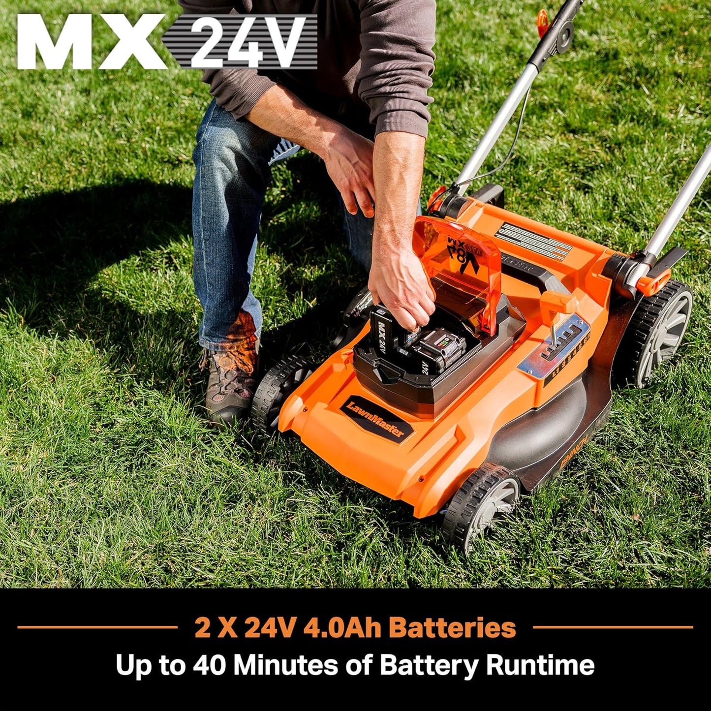 LawnMaster CLMF4819A 48V MAX