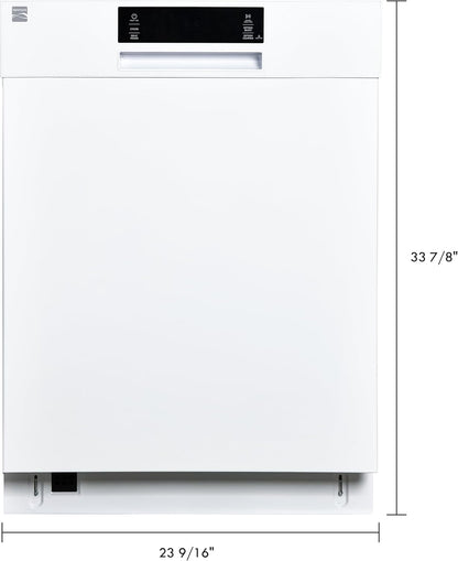 Kenmore 24" Built-In Stainless Steel Tub Dishwasher